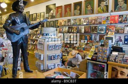 Ernest Tubb specialista paese e registrazione di bluegrass shop e store Broadway Nashville Tennessee USA Foto Stock