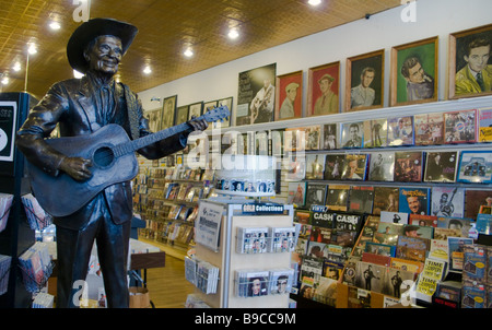 Ernest Tubb specialista paese e registrazione di bluegrass shop e store Broadway Nashville Tennessee USA Foto Stock