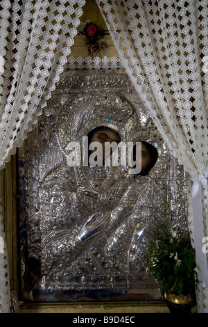 Monastero di Panayia Spiliani Samos Grecia Foto Stock