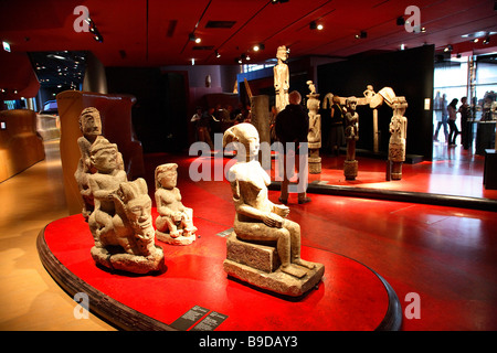 Il Quai Branly Museum Musee des Arts Premiers PARIGI FRANCIA Foto Stock