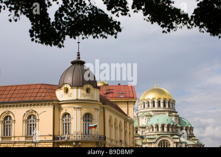 Aleksander Nevski chiesa Sofia Bulgaria Foto Stock