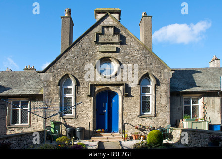 Uno dei gli ospizi di carità in ospedale Sandnes, Highgate, Kendal Cumbria, England Regno Unito Foto Stock