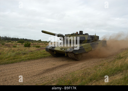 Armata danese leopard 2 mrk 5a in anticipo Foto Stock