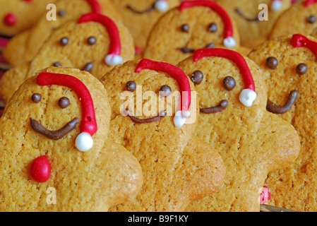 Babbo Natale biscotti. Foto Stock