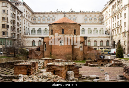 Saint George Rotunda in Sofia Bulgaria Foto Stock