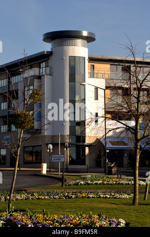 La galleria, Abbazia fine, Kenilworth, Warwickshire, Inghilterra, Regno Unito Foto Stock