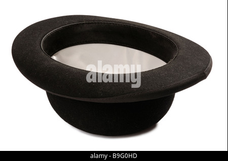 Black bowler hat Foto Stock