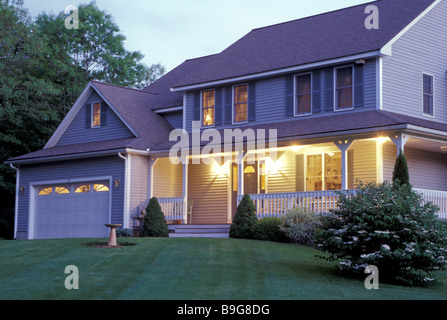 Suburban due Storia Home Vetrina, STATI UNITI D'AMERICA Foto Stock