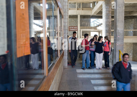 India Bengaluru Bangalore Istituto Indiano di gestione studenti di Bangalore Foto Stock