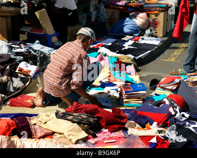 Mercato delle Pulci Port Louis Mauritius Foto Stock