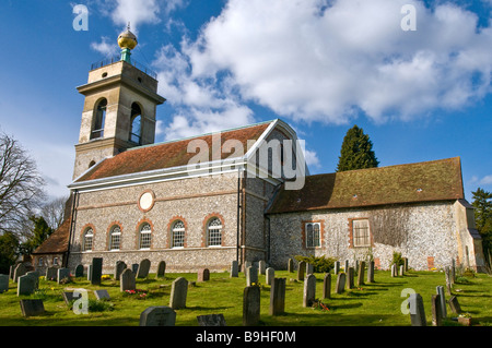 San Lorenzo la chiesa di West Wycombe nel Buckinghamshire Foto Stock