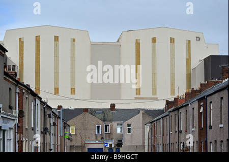 BAE Systems soluzioni sottomarino di edifici. Earle Street, Barrow-in-Furness, Cumbria, England, Regno Unito, Europa. Foto Stock