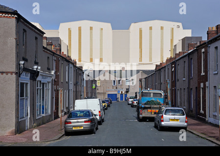 BAE Systems soluzioni sottomarino di edifici. Earle Street, Barrow-in-Furness, Cumbria, England, Regno Unito, Europa. Foto Stock