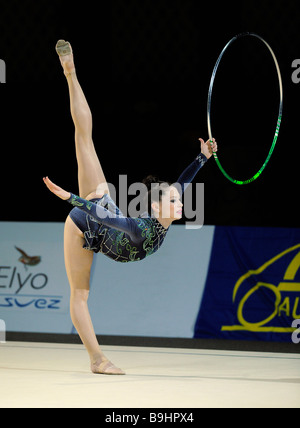 Ginnastica ritmica, Irina Risenzon, Iryna Rizenson o Risenson, Israele Foto Stock