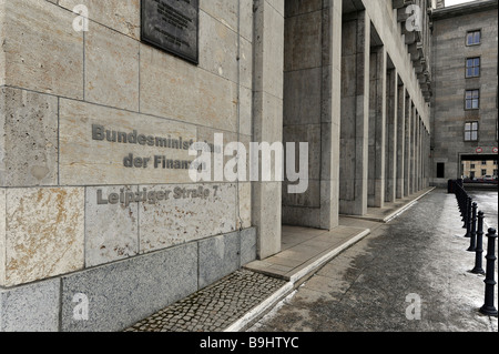 Il ministero federale delle finanze, Berlino, Germania, Europa Foto Stock