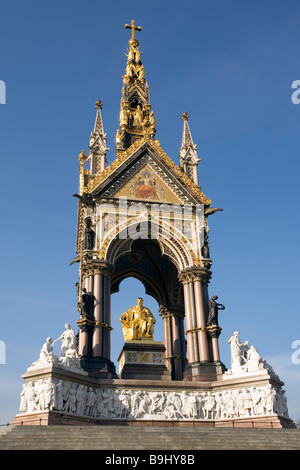 Albert Memorial Londra Foto Stock