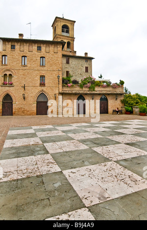 Town Hall Castelvetro di Modena Italia Foto Stock