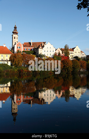 Frohnleiten, fiume Mur, Stiria, Austria, Europa Foto Stock