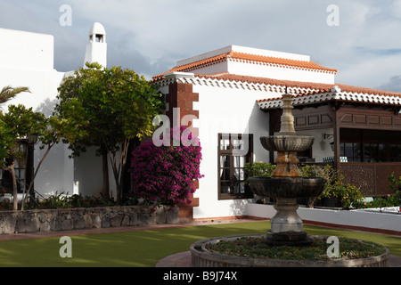 Struttura Hotel Jardin Tecina, Playa de Santiago, La Gomera, Canarie, Isole Canarie, Spagna, Europa Foto Stock