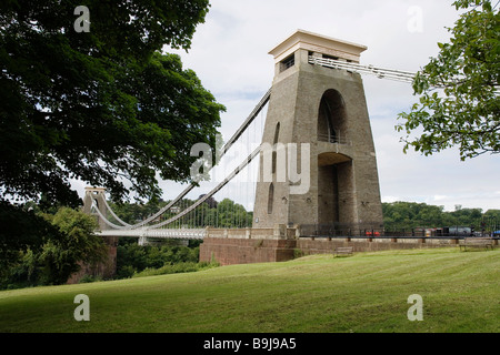 Il ponte sospeso di Clifton, Bristol, Inghilterra, Regno Unito, Europa Foto Stock