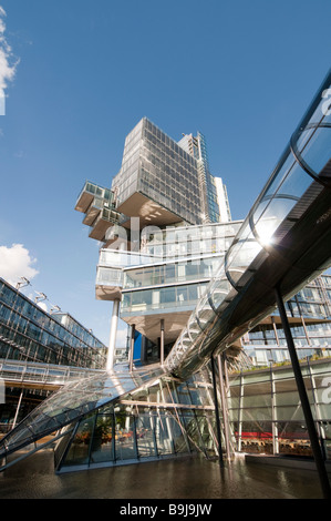 Modernes Verwaltungsgebaude der NORD LB Hannover Niedersachsen Deutschland Hannover moderno edificio DEL NORD LB Germania Foto Stock