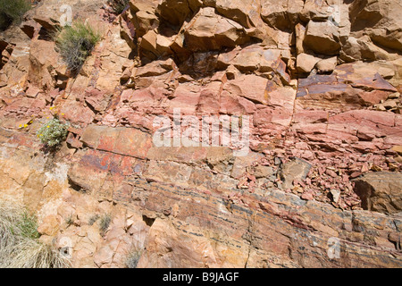 Medio Proterozoic rocce sedimentarie Foto Stock