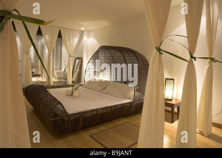 Suite di lusso del Ananyana Resort Hotel, Filippine, Sud-est asiatico Foto Stock