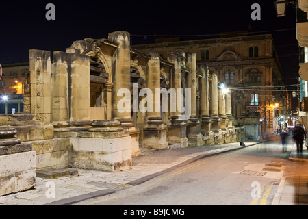 Piazza della Libertà, La Valletta, Malta, Europa Foto Stock