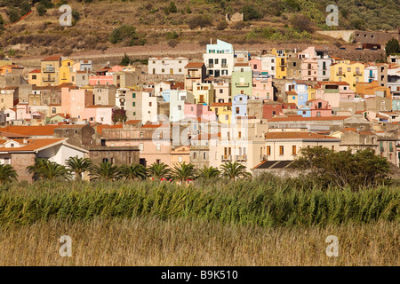 L'Italia, Sardegna, Provincia di Oristano, Bosa Foto Stock