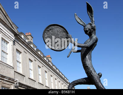 Barry Flanagan Lepre Museo Irlandese di Arte Moderna Dublino Irlanda Foto Stock