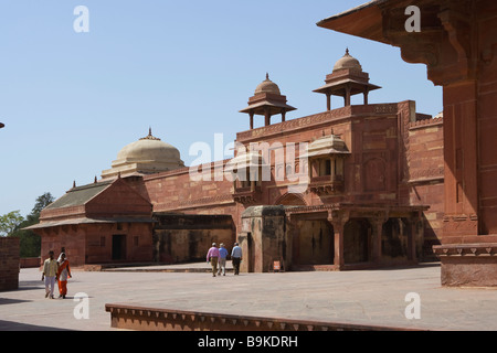 Fatehpur Sikri India Uttar Pradesh con dossi UNESCO Foto Stock