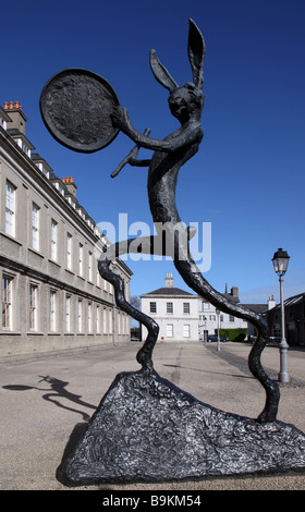 Barry Flanagan la lepre, il Museo irlandese d'Arte Moderna, Dublino Foto Stock