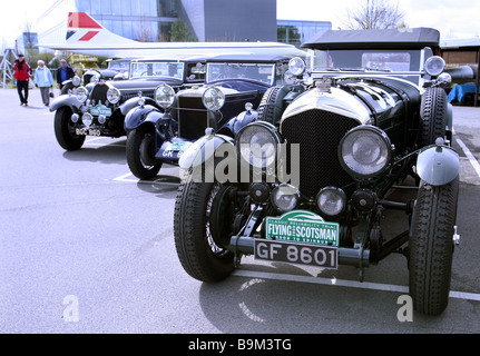 Flying Scotsman 2009 - London a prova di Edimburgo dall'auto d'Epoca Foto Stock