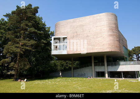 L'Irlanda, nella contea di Cork, Cork University College Cork (UCC), Lewis Glucksman Gallery da architetti O'Donnell & Tuomey Foto Stock