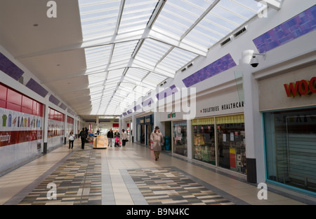 Kingway Centro Commerciale Newport South Wales UK Foto Stock