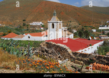 Chiesa di Santa Maria de Betancuria Chiesa, Betancuria, Betancuria comune, Fuerteventura, Isole Canarie, Spagna Foto Stock