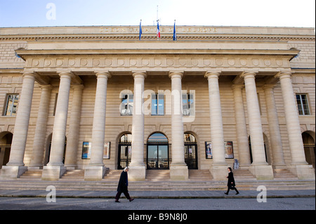 Francia, Parigi, il teatro d'Odeon sulla Place de l' Odeon (piazza Odeon) Foto Stock