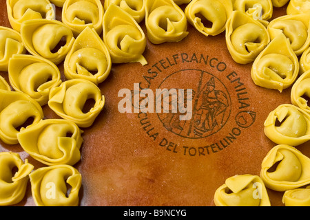 Tortellini Castelfranco Emilia Modena Italia Foto Stock