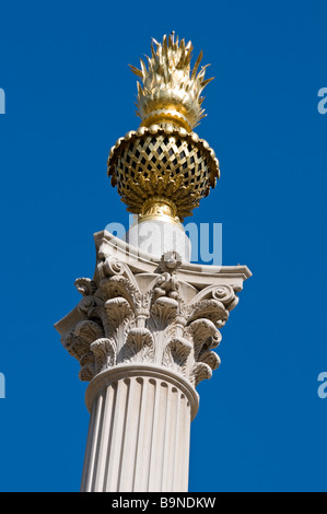 Colonna in Paternoster square, London, Regno Unito Foto Stock