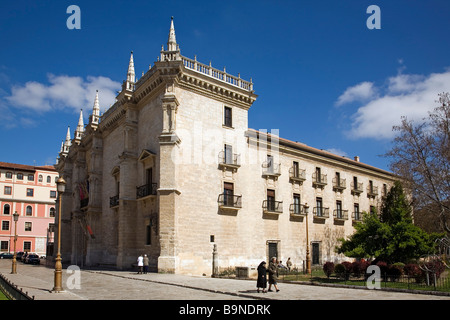 Colegio de Santa Cruz Valladolid Castilla Leon España College di Santa Cruz Valladolid Castiglia e Leon Spagna Foto Stock