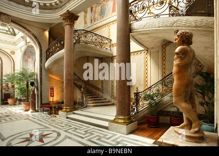 Giardino invernale di Jacquemart Andrè MUSEUM PARIS Foto Stock