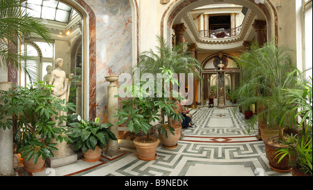 Giardino invernale di Jacquemart Andrè MUSEUM PARIS Foto Stock