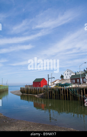 Vista del porto - Sala del porto, Nova Scotia, Canada. Foto Stock