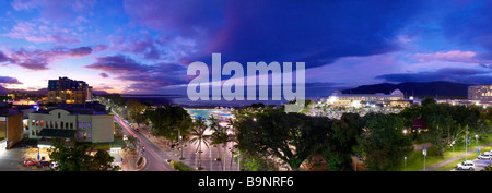 Il Cairns Esplanade Tropical North Queensland Australia Foto Stock