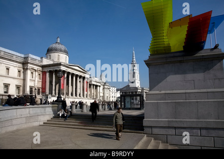 National Gallery Trafalgar Square London Inghilterra England Foto Stock