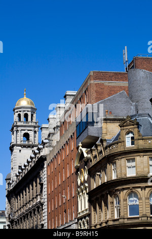 Regno Unito, Liverpool, North John Street Foto Stock