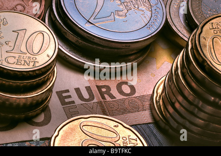 Valuta euro Foto Stock