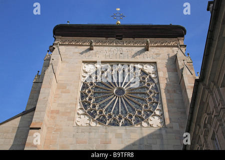 Dettaglio del monastero di Ebrach vicino a Bamberg Frankonia superiore Baviera Germania Foto Stock