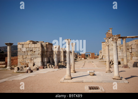 Una vista dell'interno della chiesa di San Giovanni Selcuk Turchia Foto Stock