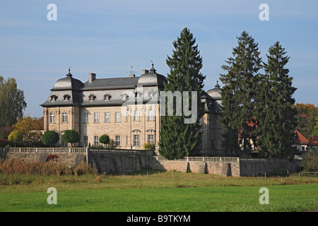 Castello di Burgwindheim vicino a Bamberg Frankonia superiore Baviera Germania Foto Stock